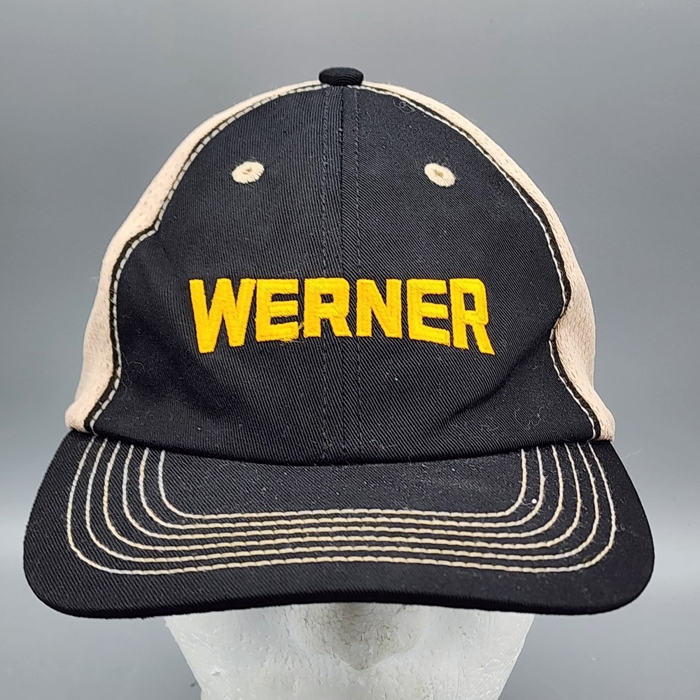 Werner Trucking Co. Trucker Mesh Strap Back Promo Advertising Adjustable Hat Cap